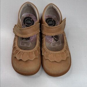 Livie & Luca Brown Light Tan Kids Dress Shoes